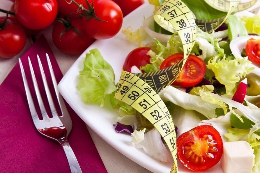 salada de vegetais para perda de peso por tipo sanguíneo