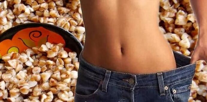 o resultado de perder peso em uma dieta de trigo sarraceno