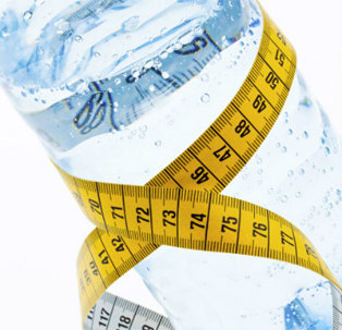 como perder peso com a ajuda de água
